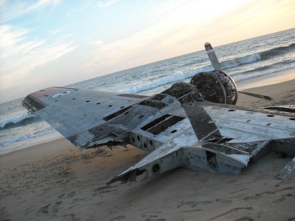 Plane Crash at Playa Ventanilla